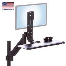 floor stand kiosk monitor keyboard