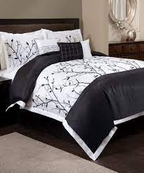 Black White Tree Branch Comforter Set