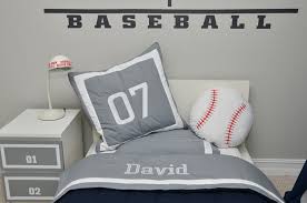 baseball themed bedroom decor project