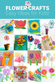 beautiful flower crafts for kids diy