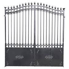Antique Cast Iron Double Entry Gate