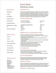 Hair Stylist Resume Template 9 Free Samples Examples