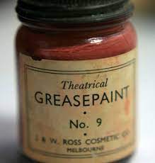 cosmetics and skin greasepaint
