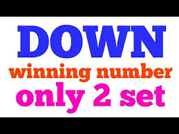 Down Number 2 Sets Only Thai Lotto Down Number For 1 4 18 Winning Down Number