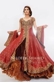 nilofer shahid latest bridal collection