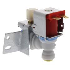 It made only one round of ice and i can hear it trying to cycle, but no water goes into ice maker. Whirlpool K 77695 Refrigerator Icemaker Water Inlet Valve