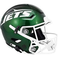 New York Jets Helmet Riddell Authentic Full Size SpeedFlex Style On-Field  Alternate 2023 Tribute Legacy - Special Order - Caseys Distributing