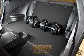 Shrader Rear Seat Delete Kit For Camaro
