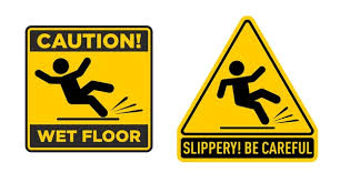 757 slippery floor icon vector images