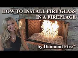A Fireplace By Diamond Fire Glass