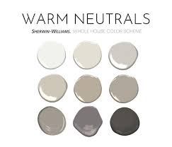 Warm Neutrals Sherwin Williams Paint