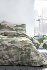 Bedlam Pink Kids Camouflage Duvet Cover