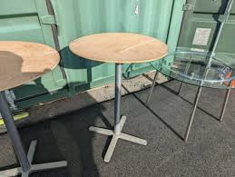 Ikea Round Wood Table With Metal Legs