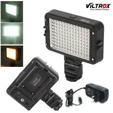 Viltrox Ll 126vb Led Video Light Photo Lighting Camera 5400k Led Lamp Dc Adapter For Camera Facebook Youtube Aliexpress
