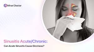 can acute sinusitis cause dizziness