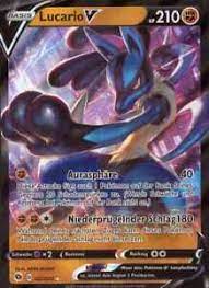 Great savings & free delivery / collection on many items. Pokemon Karte Lucario V 027 073 Holo Nm Deutsch Ebay