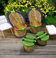 Handmade Bamboo Outdoor Garden Chairs