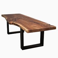 Black Walnut Wood Coffee Table