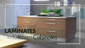 install laminates for kitchen cabinets