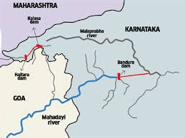 Map showing major roads, railways, rivers, national highways, etc in the state of #karnataka www.mapsofindia.com/maps/karnataka/. Mahadayi Water Dispute Why Are Karnataka And Goa Fighting Over A River An Explainer The Economic Times