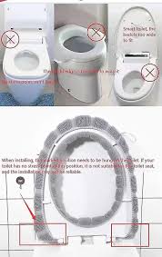 Dww Set Of 3 Thick And Soft Toilet Seat