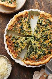 spinach quiche baker by nature