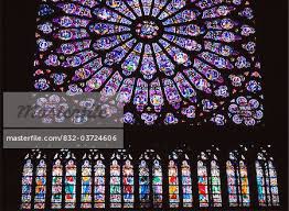 Rose Window Of The Notre Dame Cathedral