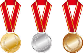 An olympic bronze medal in synchronized swimming. Gold Silver And Bronze Medals Clipart Free Download Transparent Png Creazilla