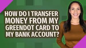 transfer money from green dot card