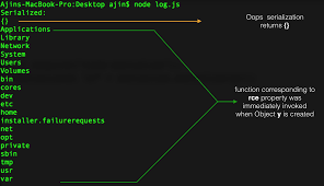 exploiting node js deserialization bug