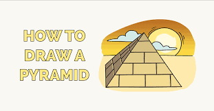 Every day new 3d models from all over the world. How To Draw A Pyramid Really Easy Drawing Tutorial