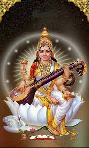 Saraswati devi is the hindu goddess of knowledge, music, arts and science. Saraswati Devi Picture Free Download Hd Quality Happy Saraswati Puja 2020 564x937 Wallpaper Teahub Io