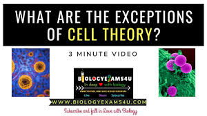 exceptions of the cell theory