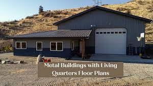 metal buildings with living quarters