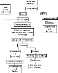 Overview Of The Buttermaking Process Food Science