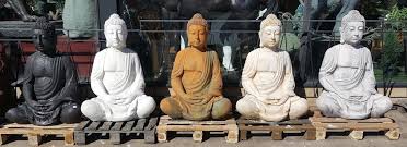 Thai Buddha Xl Concrete Statue 1406
