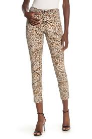 Perfect Cheetah Ankle Skinny Jeans In Expresso Cheetah