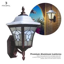 Etoplighting Antique Rusty Copper Finished Outdoor Wall Mount Light Lantern Lamp Fixture Wish