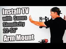 Mount A Tv On Your Wall Sanus