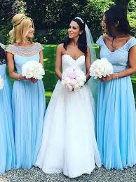 Light Blue Bridesmaid Dresses Long Off 79 Buy