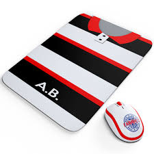 personalised saracens mouse mat rugby