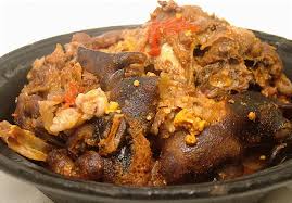 prepare isiewu pepper soup goat head