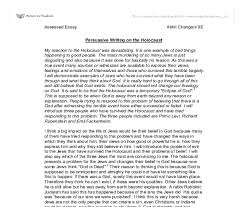 essay about holocaust ethos essay research paper about the science argumentative  essay topics social science topics