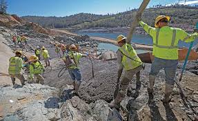 Oroville Spillways Emergency Recovery Northern California