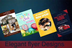 Design Unique Attractive And Elegant Flyers And Posters