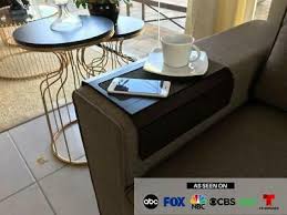 sofa couch arm tray table with eva base