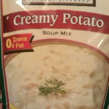 creamy potato soup mix and nutrition facts