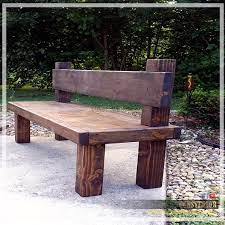 outdoor wooden garden bench vintage