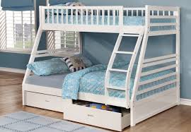 b117 bunk bed white mattress mart