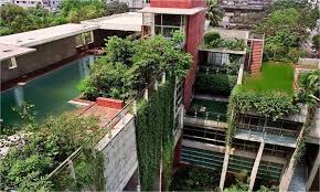 The Rooftop Garden Of The High Rise